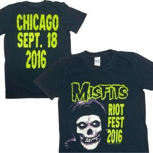 The Misfits 2016 Riotfest 2016 Tour Shirt
